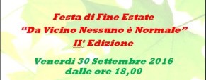 Calatafimi Segesta: Festa di Fine Estate “Da Vicino Nessuno è Normale” II Edizione CTA